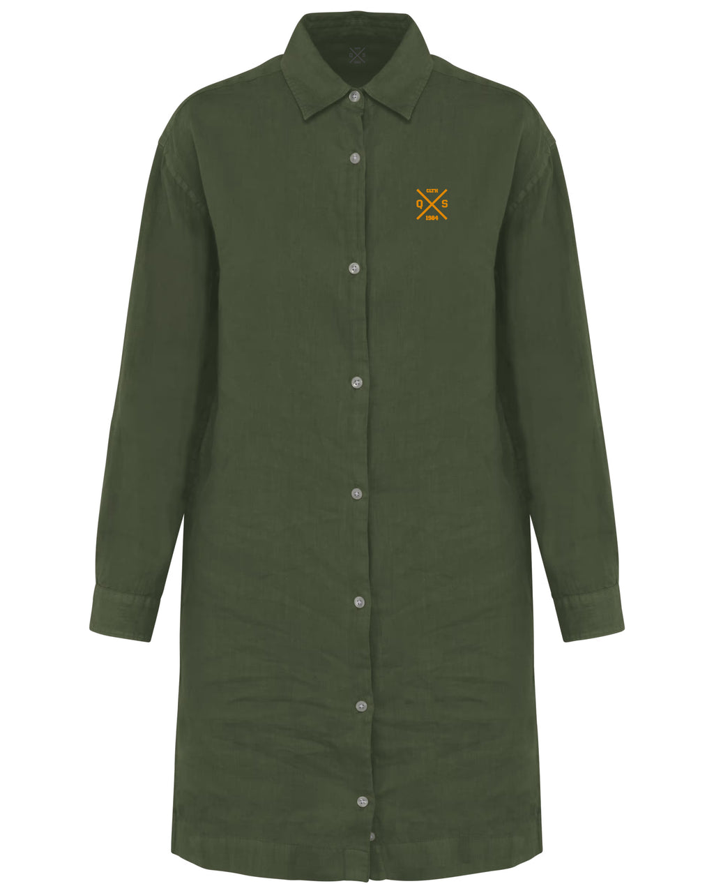 ICONIC LINEN SHIRT DRESS