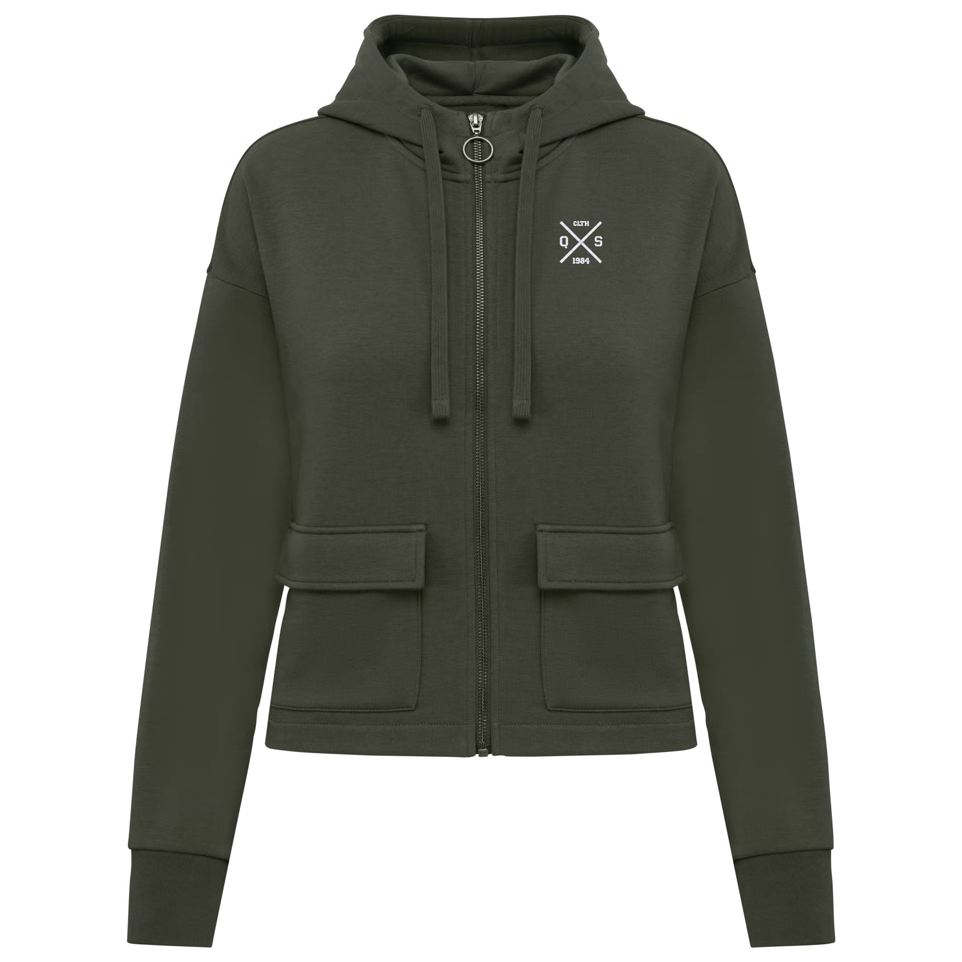 ICONIC ZIP-UP HOODED SWEATSHIRT