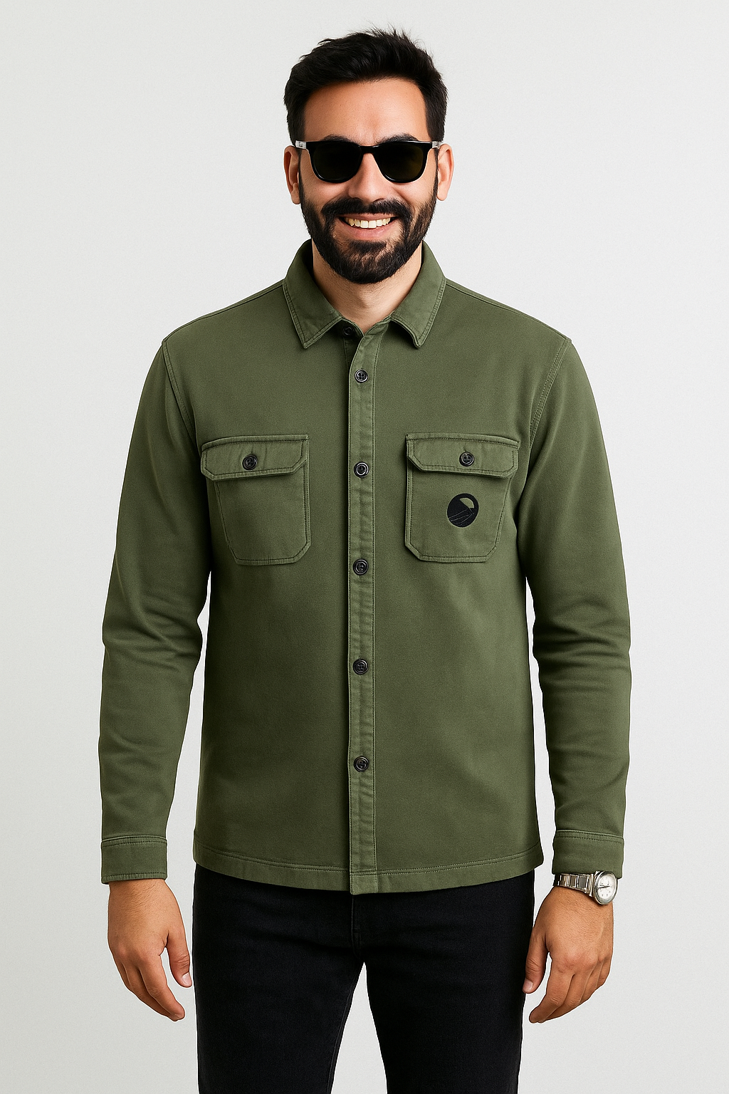 ICONIC WASHED OVERSHIRT
