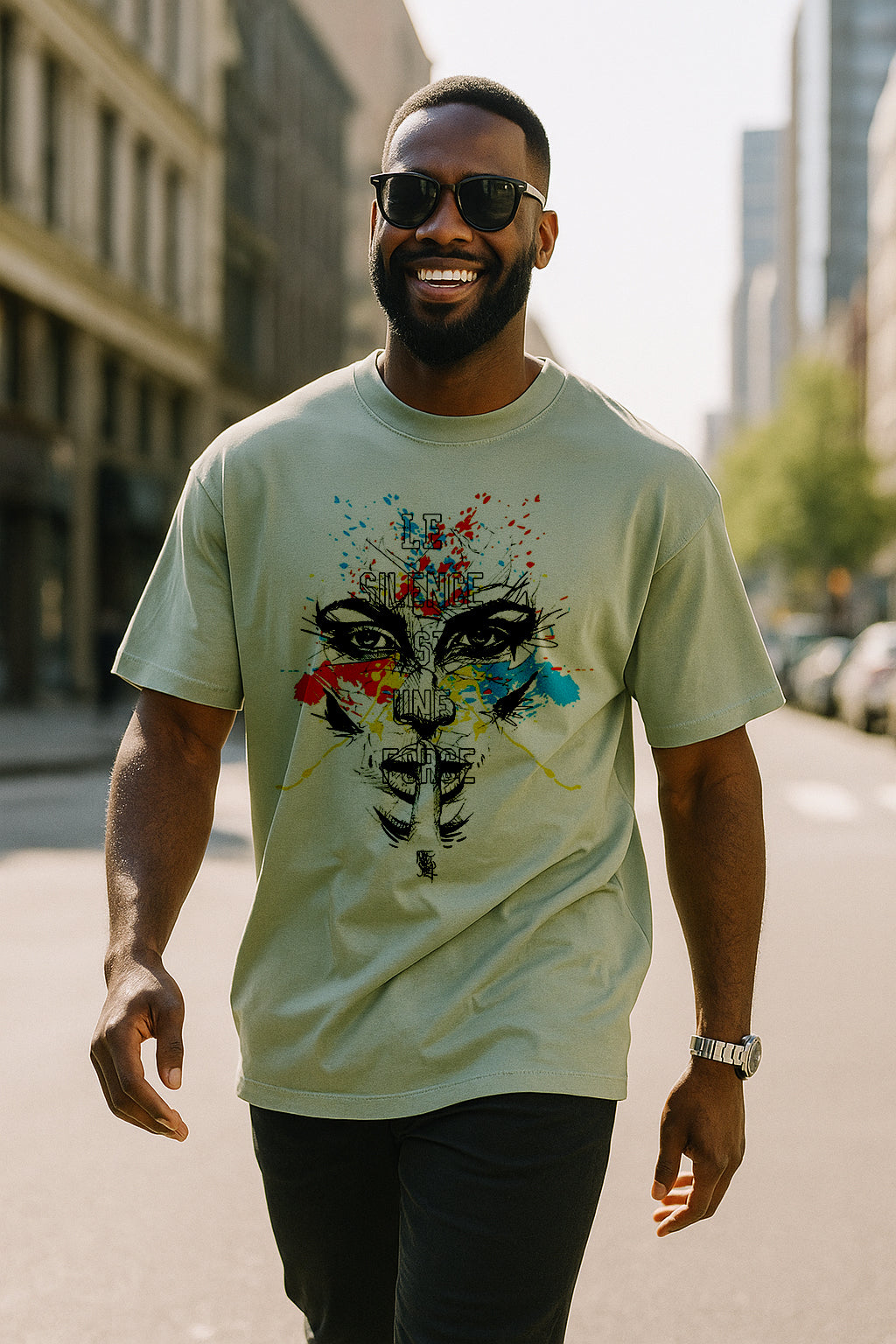 ICONIC OVERSIZED "LSF" T-SHIRT
