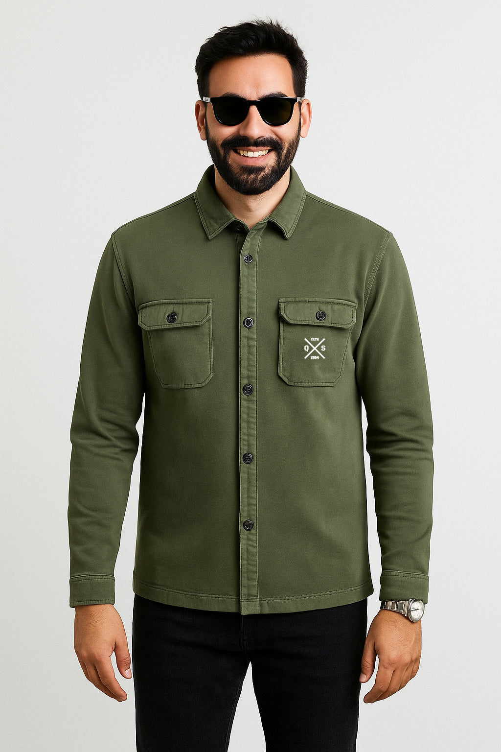 ICONIC WASHED OVERSHIRT