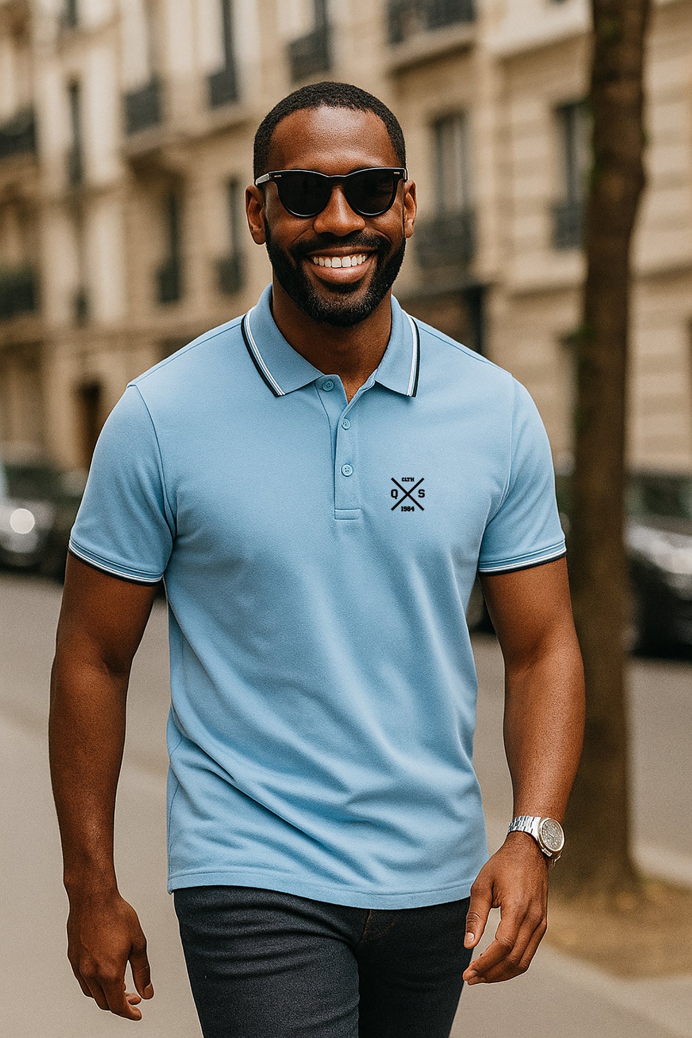 ICONIC POLO SHIRT WITH SMOOTHING