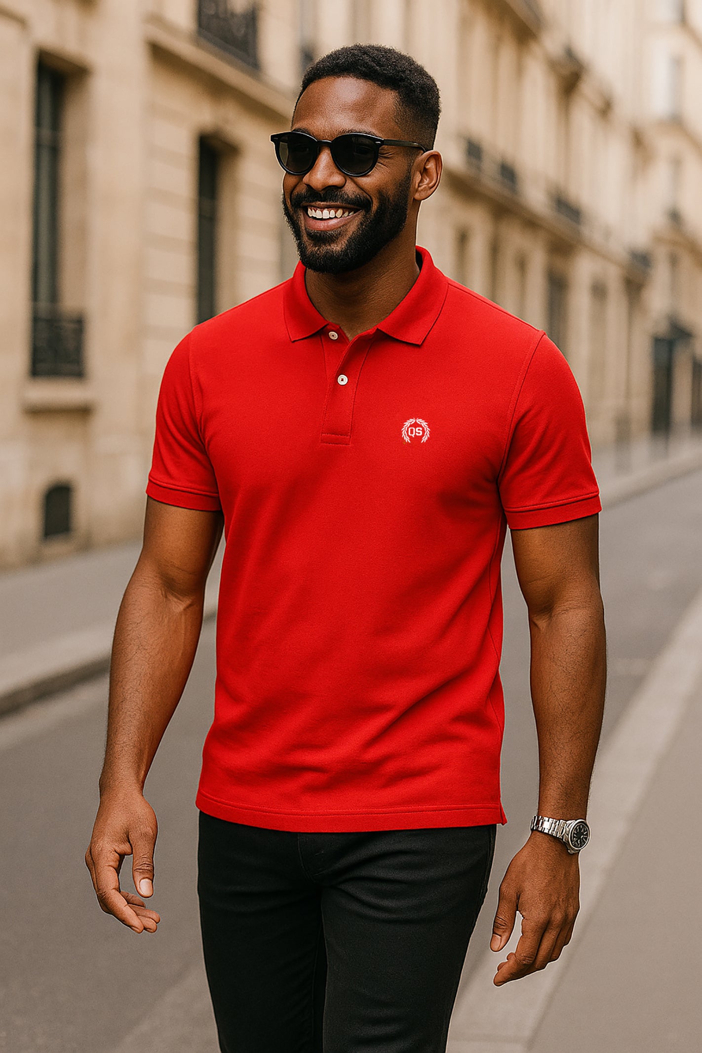 ICONIC LAUREL PIQUÉ POLO