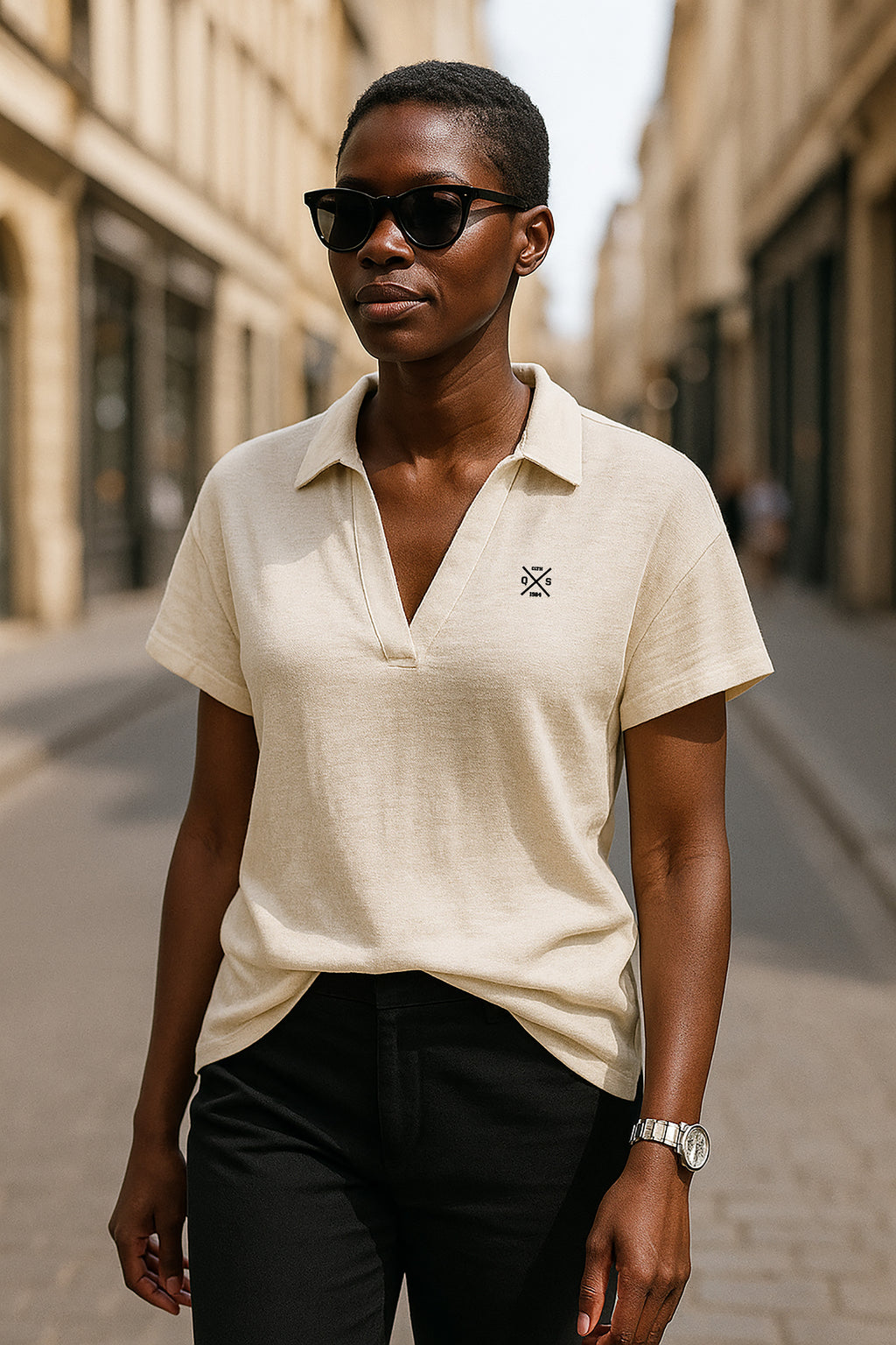 ICONIC PURE LINEN POLO