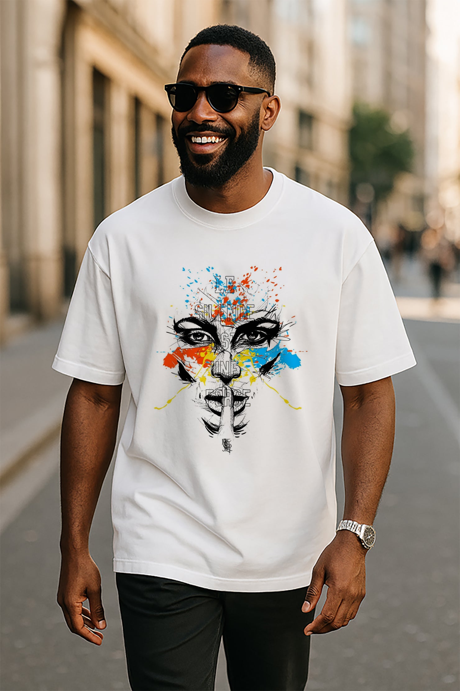 ICONIC OVERSIZED "LSF" T-SHIRT