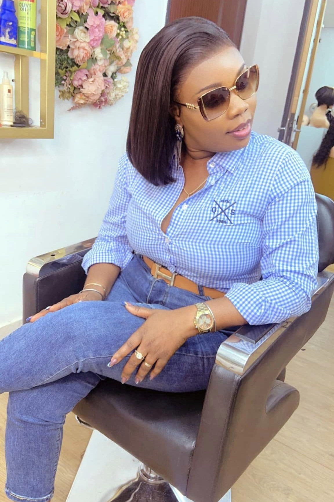 ICONIC LARGE GINGHAM CHECK SHIRT