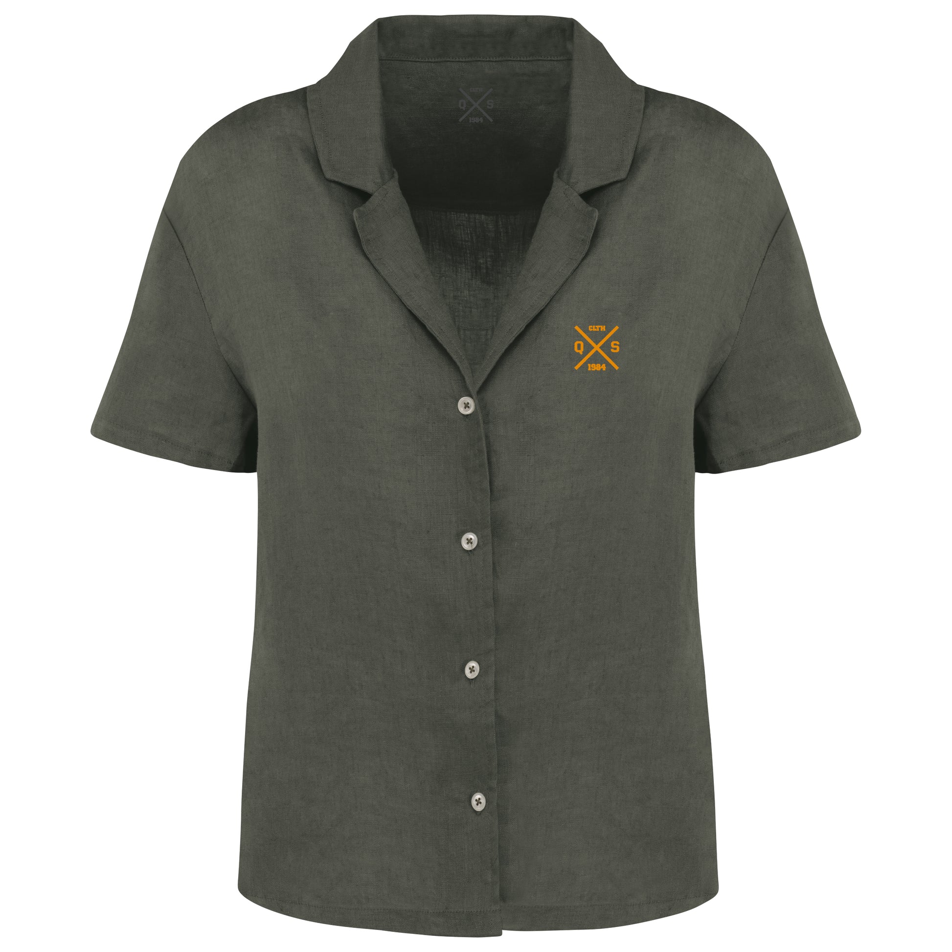 ICONIC CAMP COLLAR SHIRT &amp; LINEN SHORTS