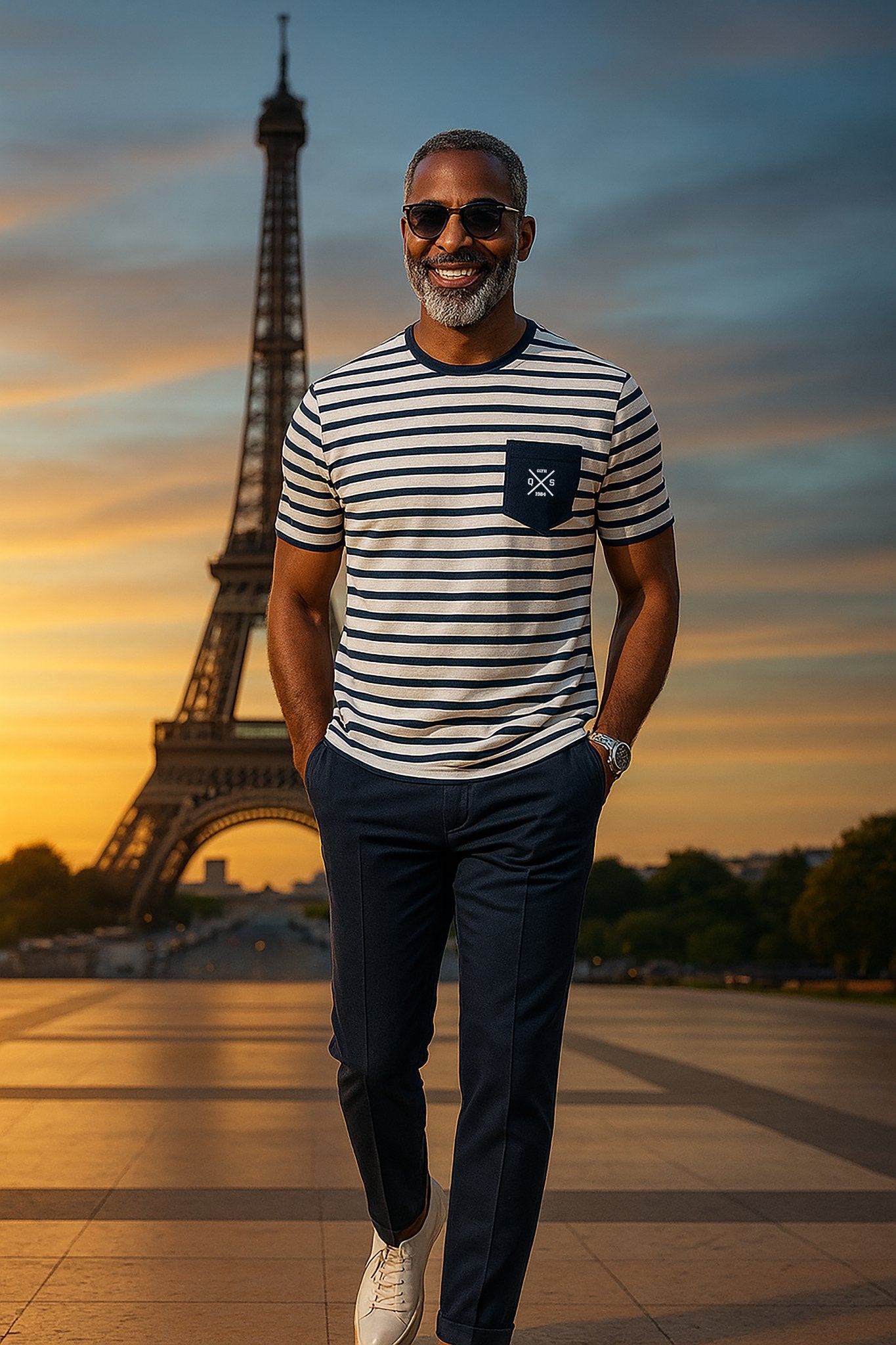 ICONIC STRIPED T-SHIRT