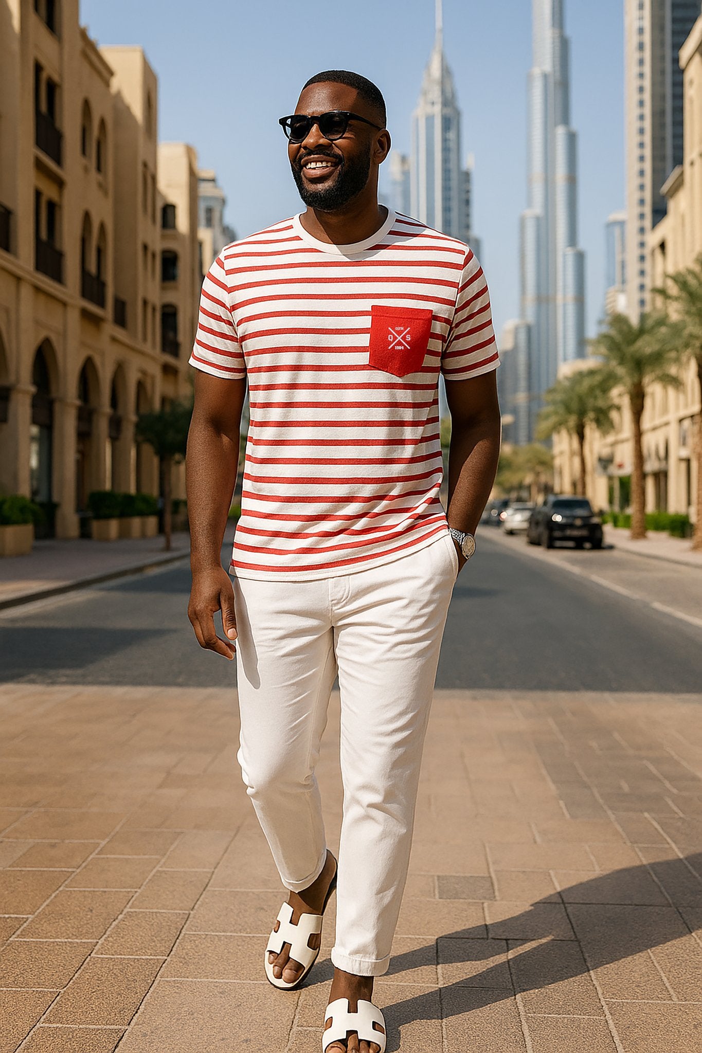 ICONIC STRIPED T-SHIRT