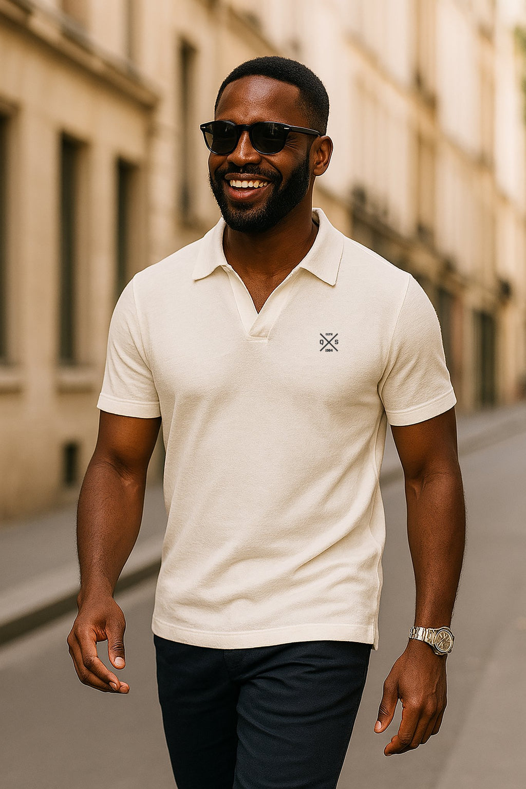 ICONIC LINEN POLO