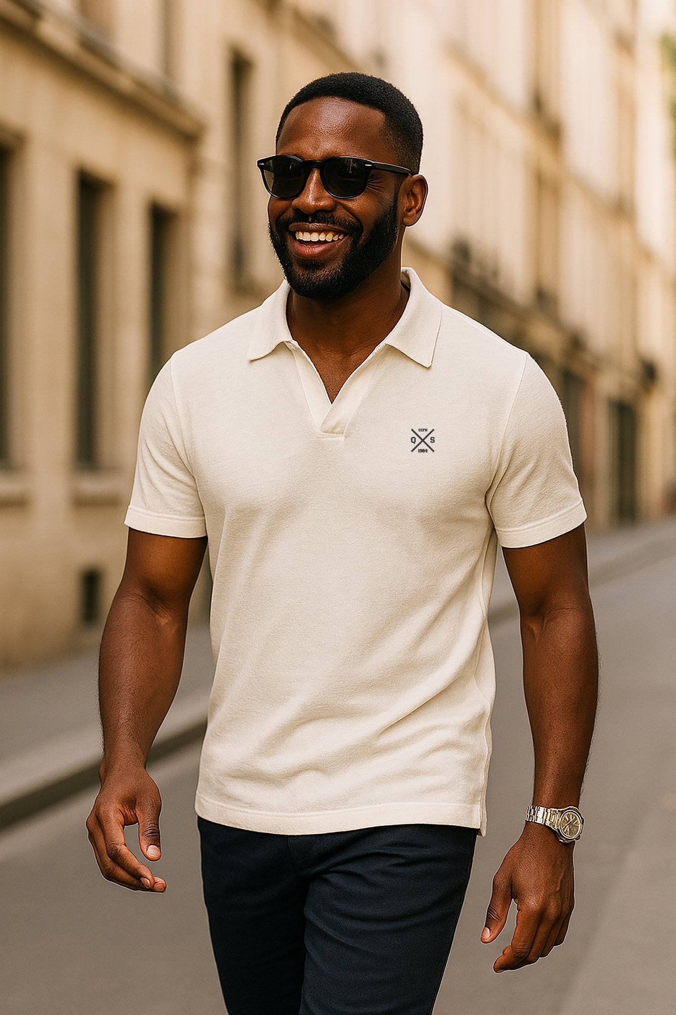 ICONIC LINEN POLO
