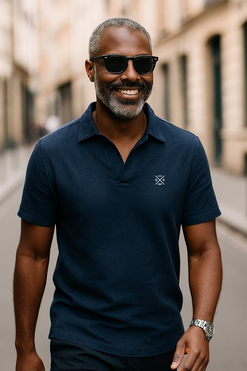 ICONIC LINEN POLO