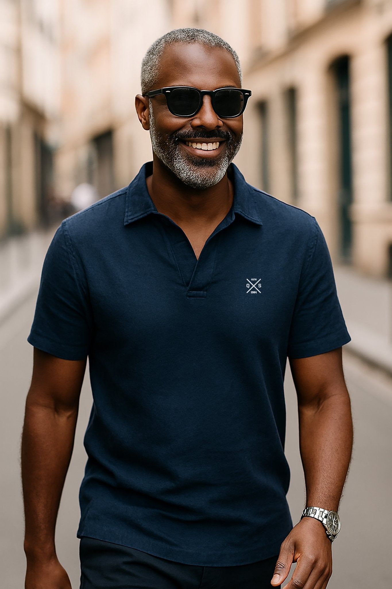 ICONIC LINEN POLO
