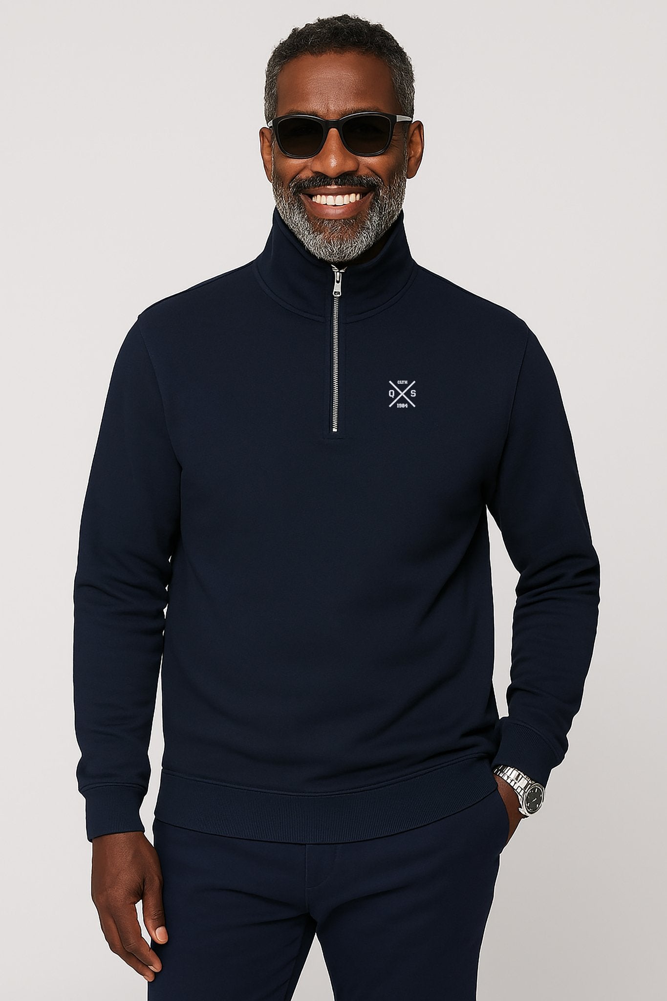 ICONISCHE SWEATSHIRT MET RITSSLUITING