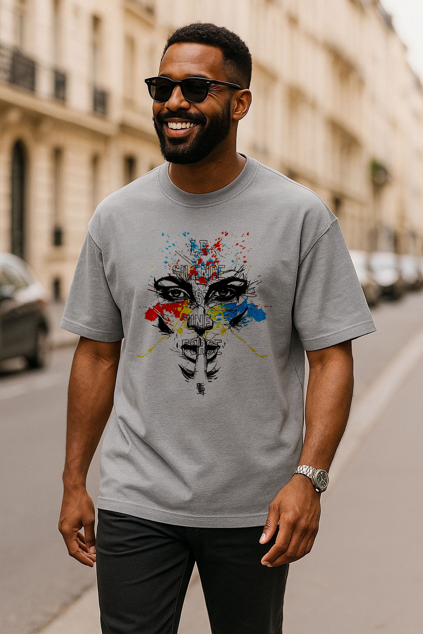 ICONIC OVERSIZED "LSF" T-SHIRT