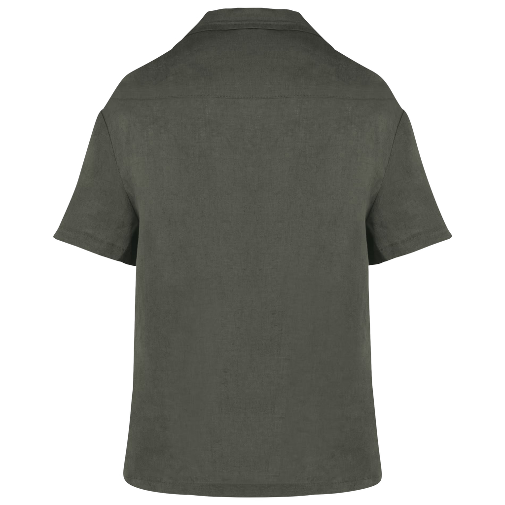 ICONIC CAMP COLLAR SHIRT &amp; LINEN SHORTS