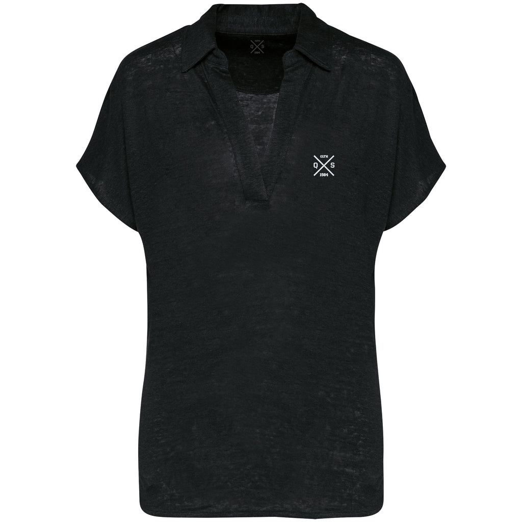 ICONIC PURE LINEN POLO
