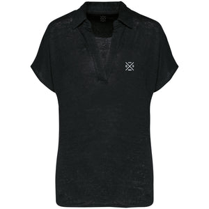 ICONIC PURE LINEN POLO