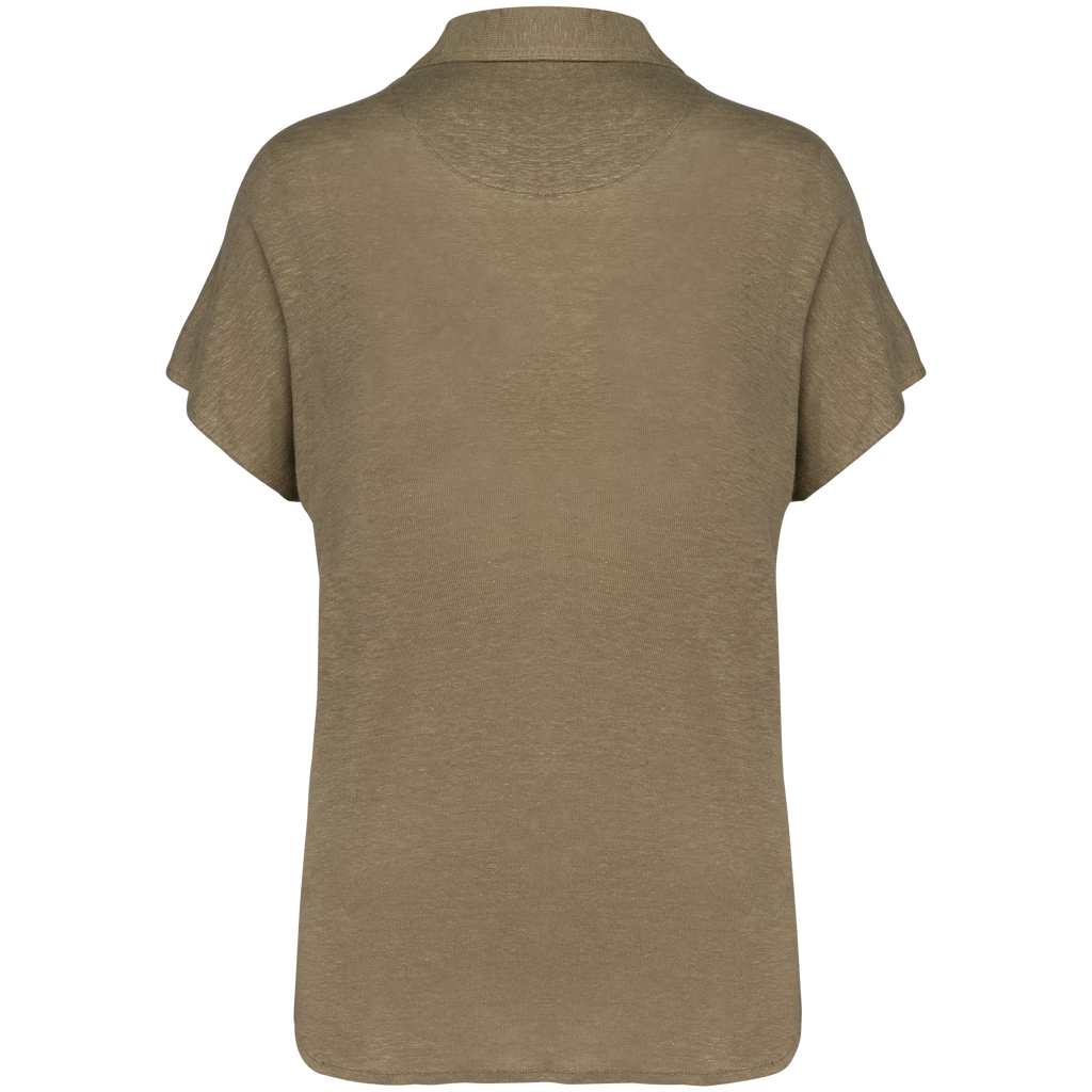 ICONIC PURE LINEN POLO
