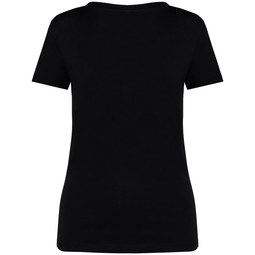 T-SHIRT COL V EMBLÉMATIQUE
