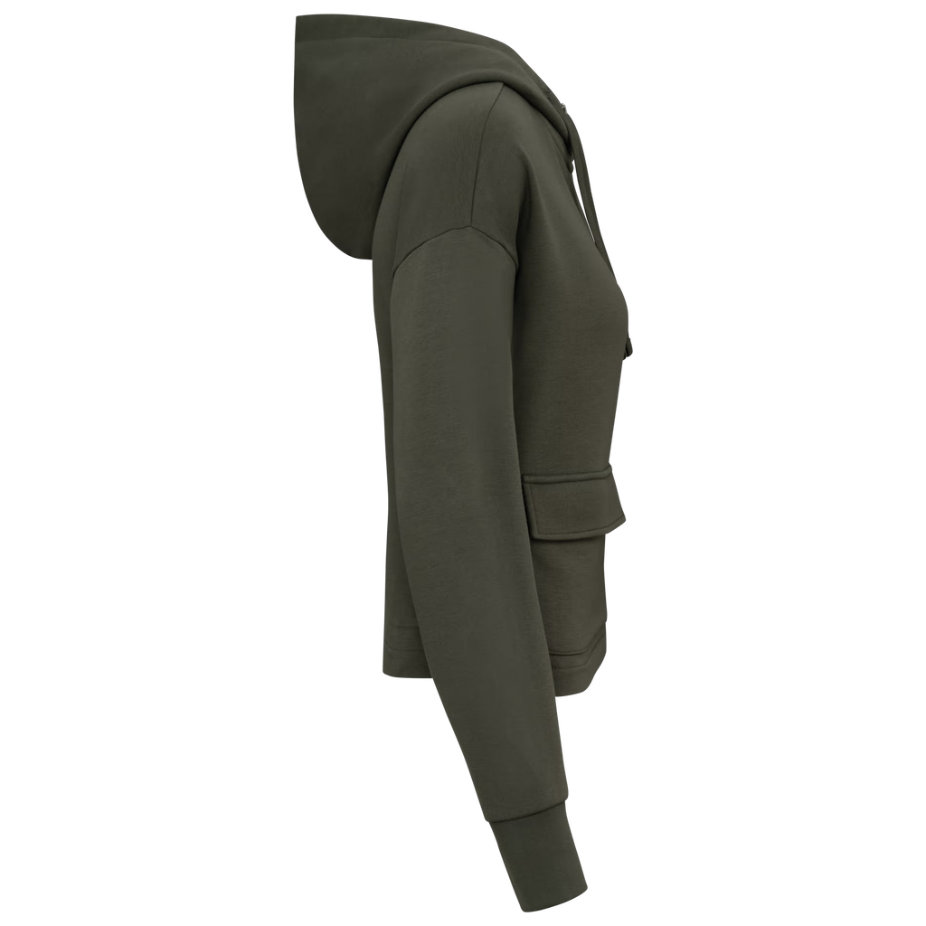ICONIC ZIP-UP HOODED SWEATSHIRT 