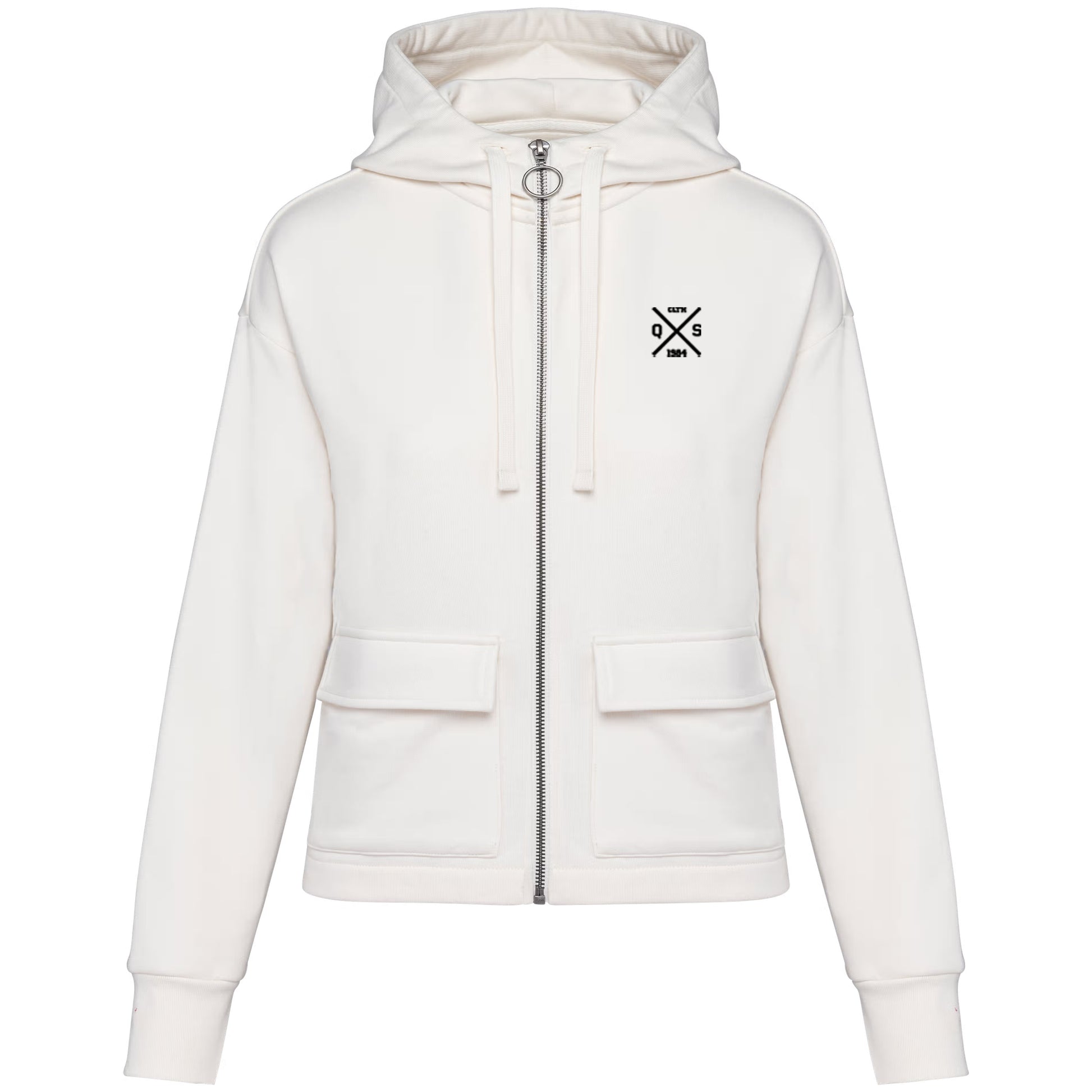 ICONIC ZIP-UP HOODED SWEATSHIRT