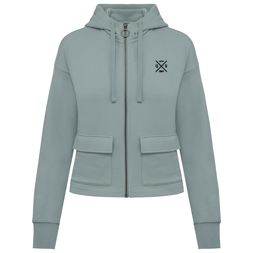 ICONIC ZIP-UP HOODED SWEATSHIRT 