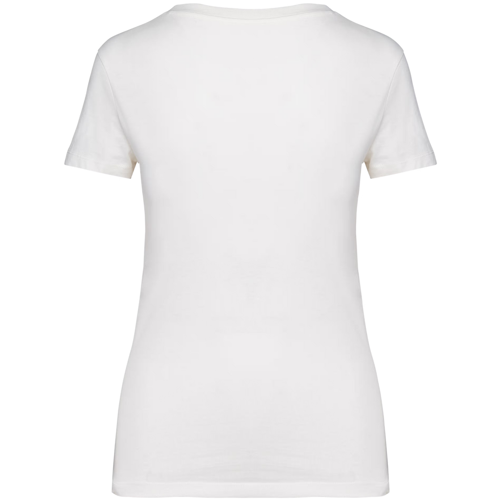 T-SHIRT COL V EMBLÉMATIQUE