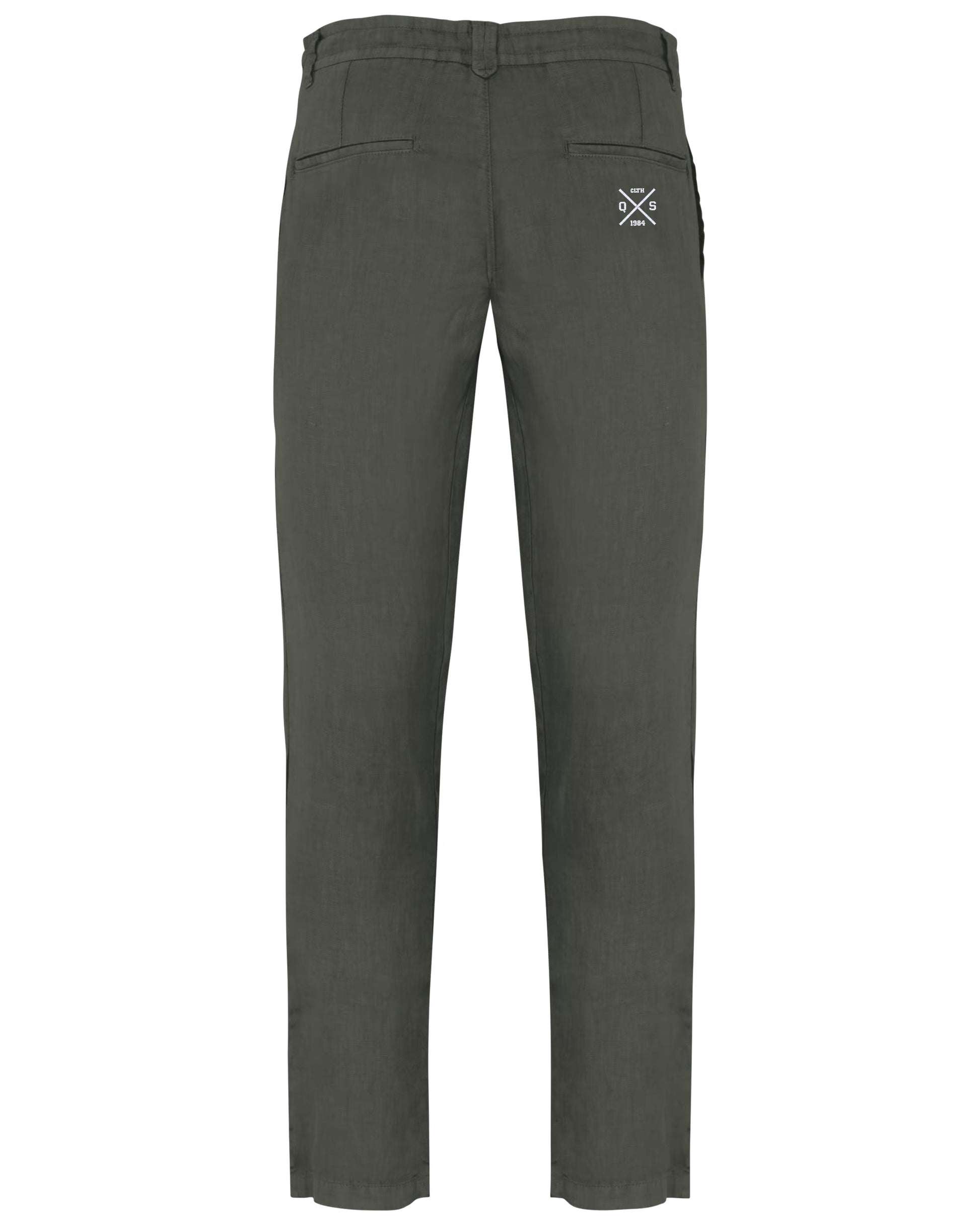 ICONIC WOVEN LINEN PANTS