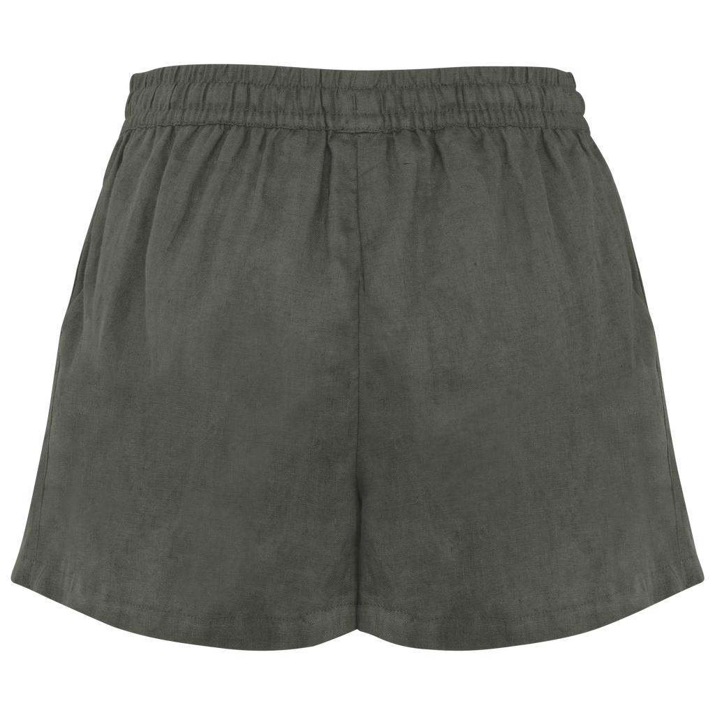 ICONIC CAMP COLLAR SHIRT &amp; LINEN SHORTS
