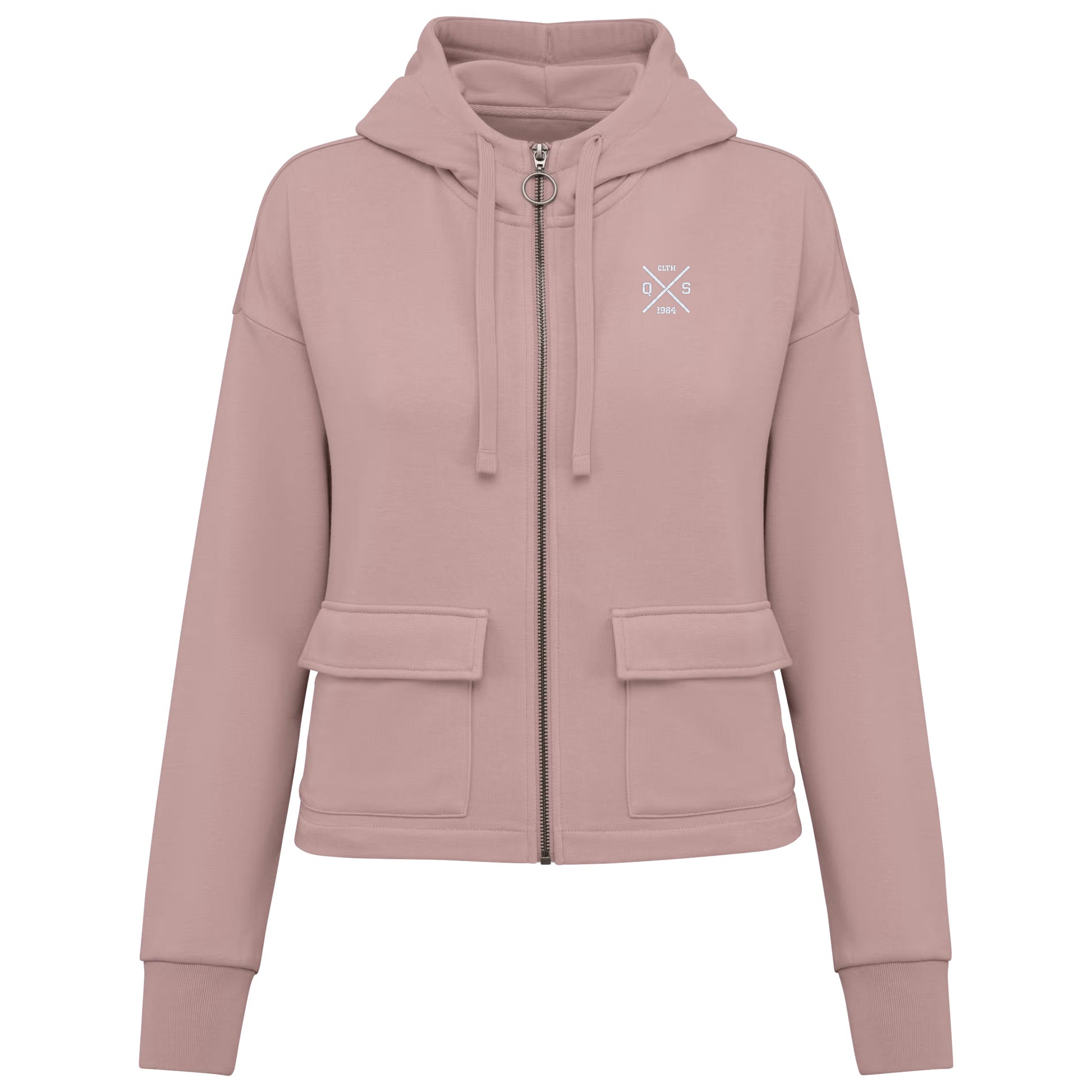 ICONIC ZIP-UP HOODED SWEATSHIRT