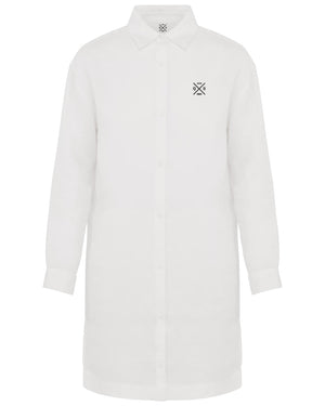 ICONIC LINEN SHIRT DRESS