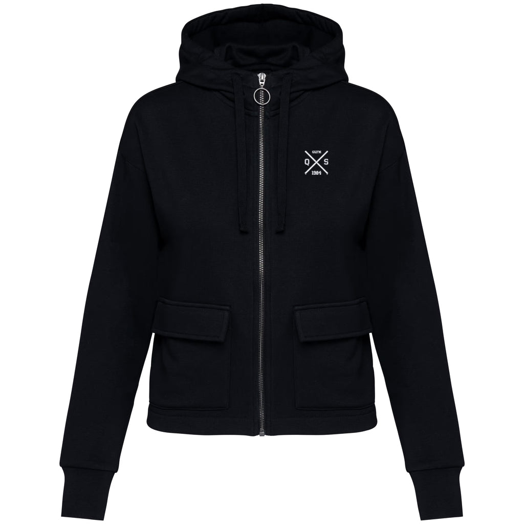 ICONIC ZIP-UP HOODED SWEATSHIRT 